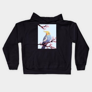 Buddy The Cockatiel Kids Hoodie